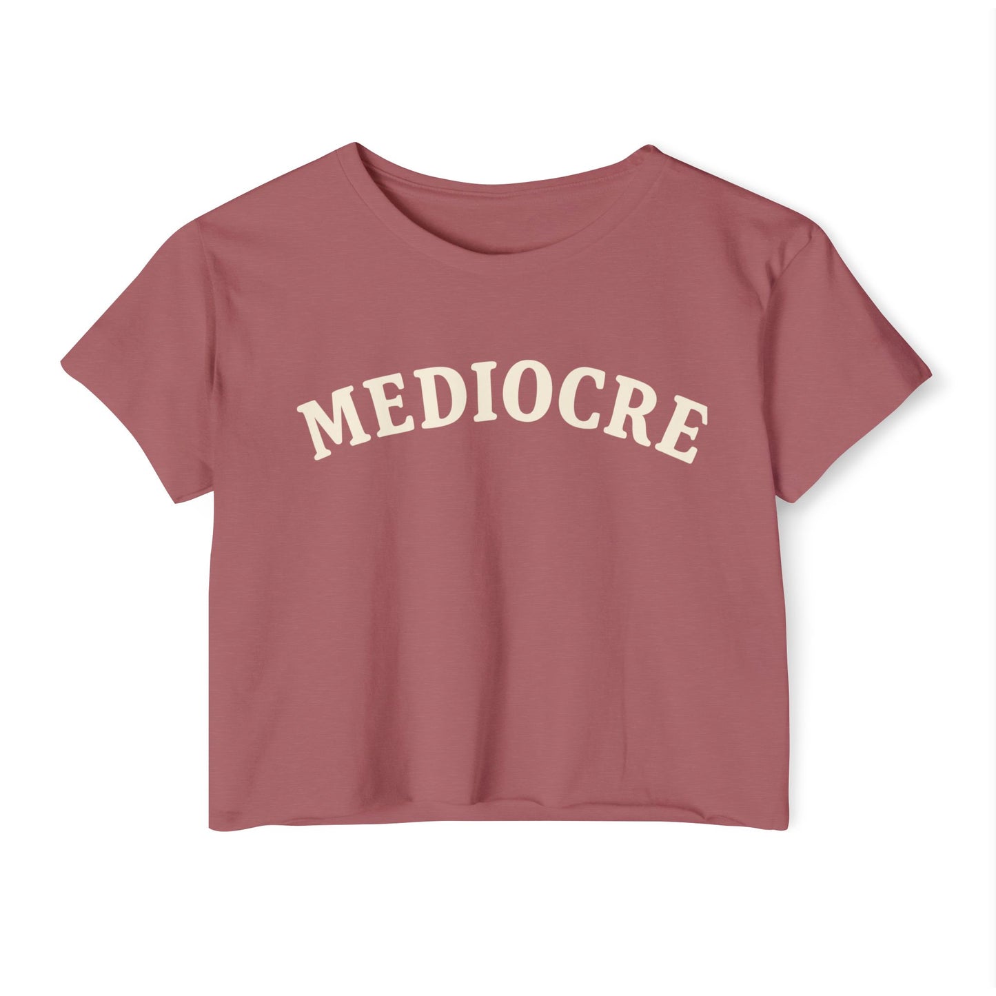 Mediocre Arch Festival Cropped Tee