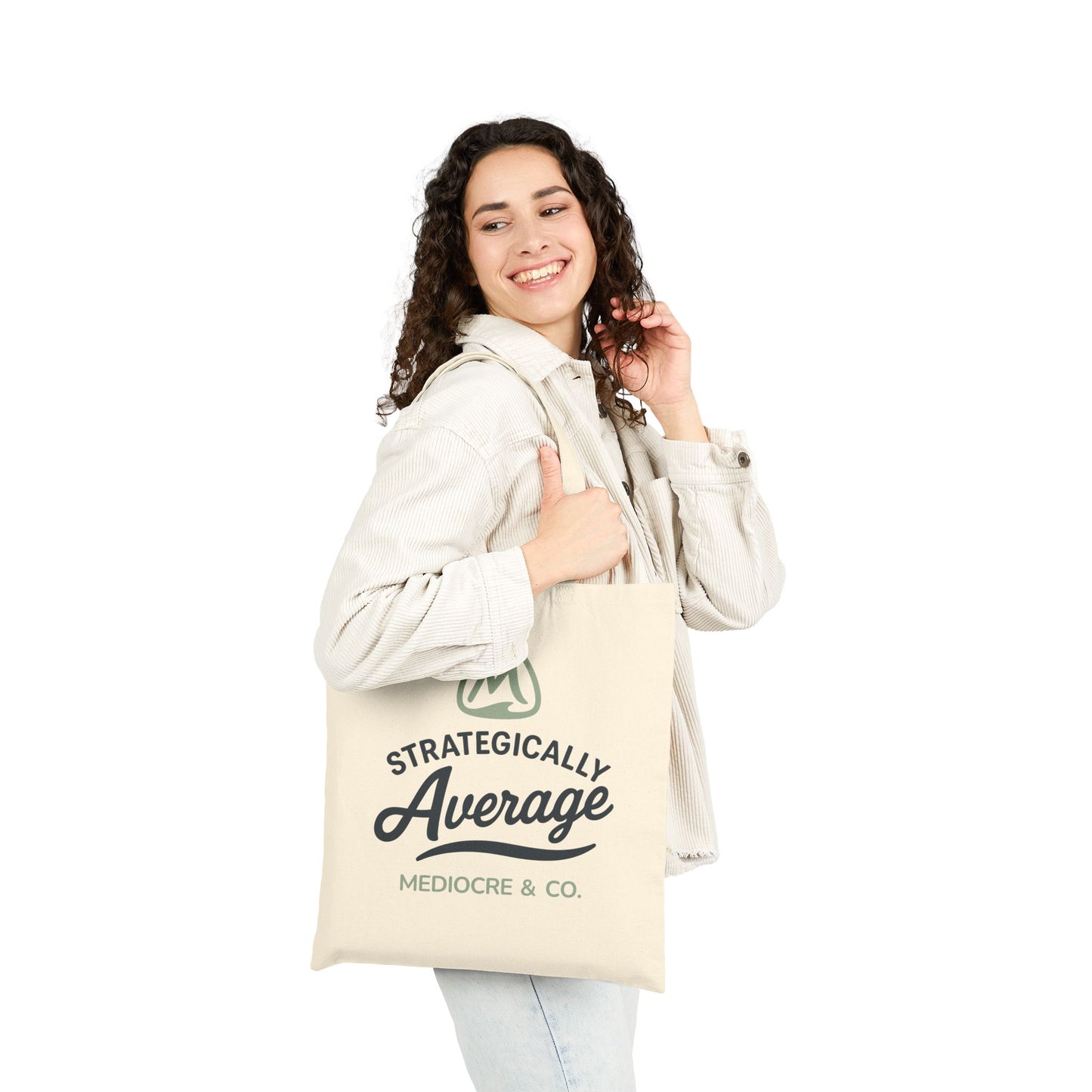 Strategically Average Eco Tote Bag