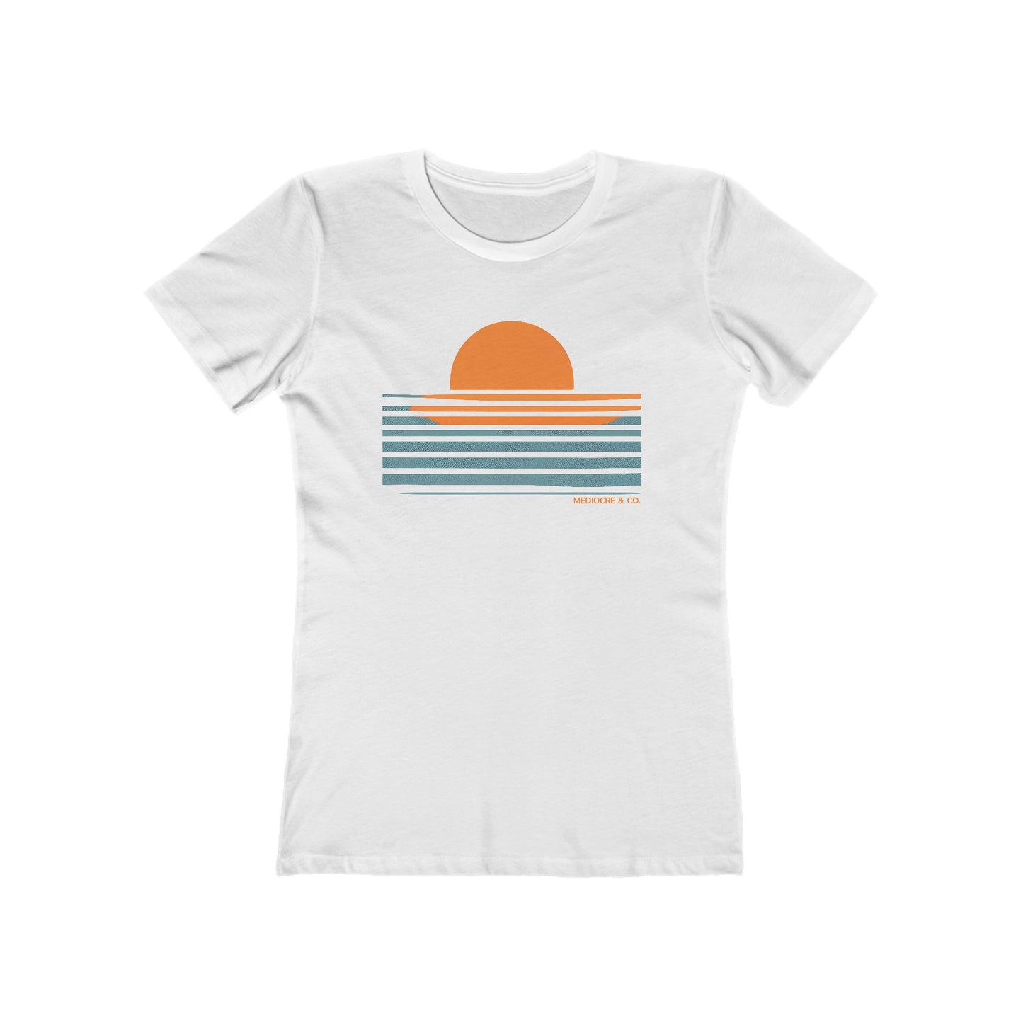 Sunset Drift Boyfriend Tee