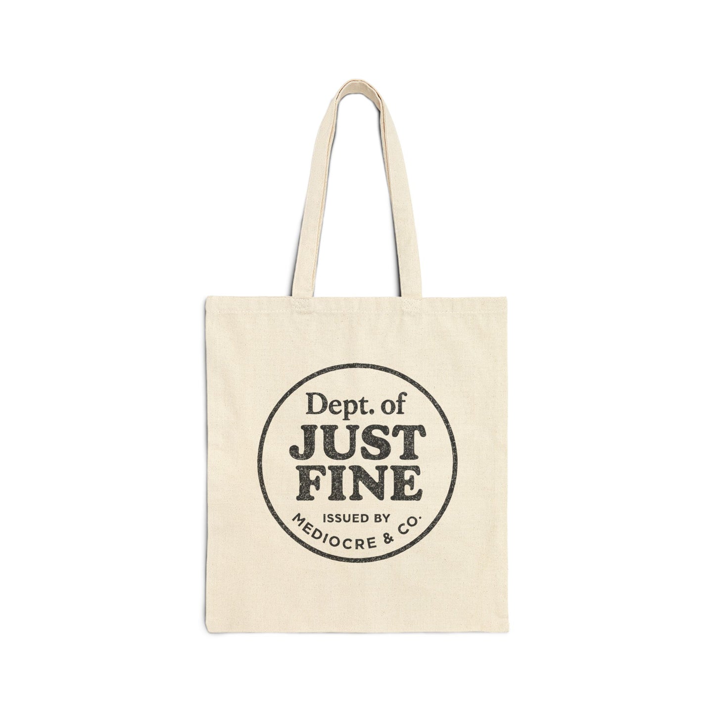 Dept. of Just Fine Eco Tote Bag