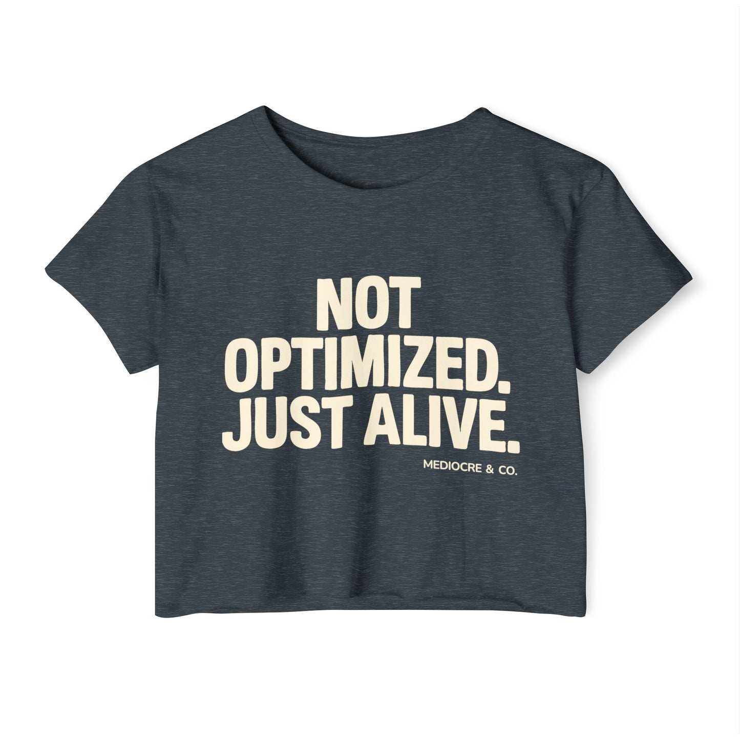 Not Optimized Festival Cropped Tee
