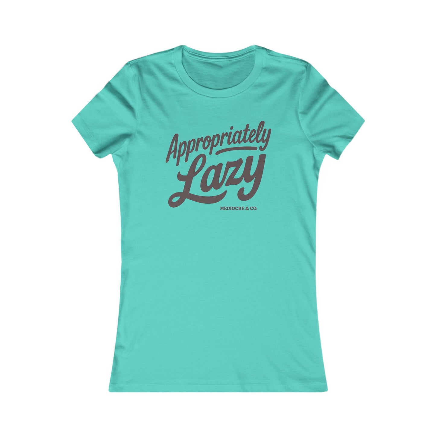 Appropriately Lazy Slim Fit Tee