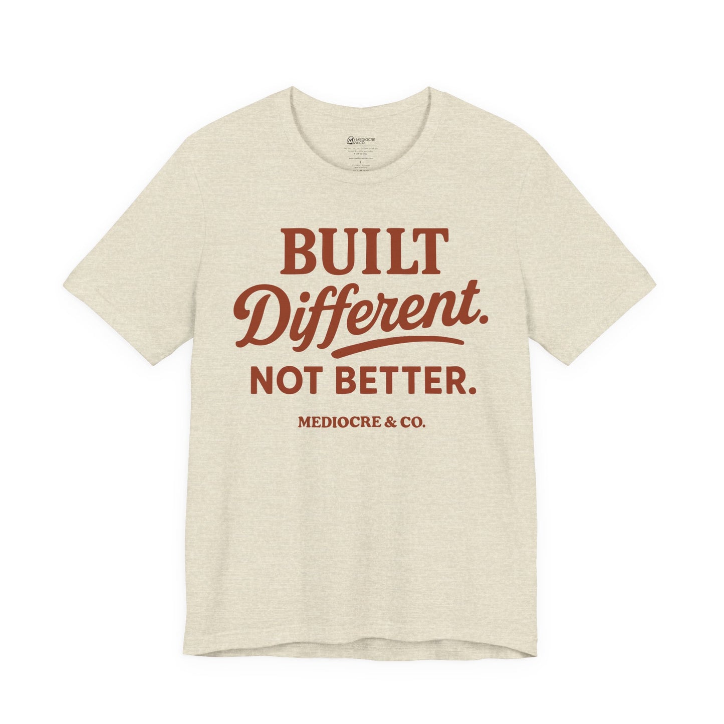 Built Different Short Sleeve Shirt