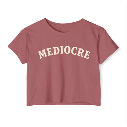 Mediocre Arch Festival Cropped Tee