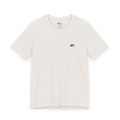 Sleeping Pup Embroidered Short Sleeve Tee