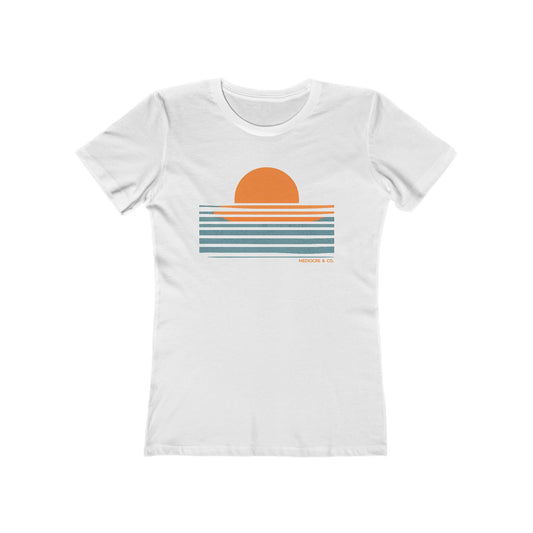Sunset Drift Boyfriend Tee