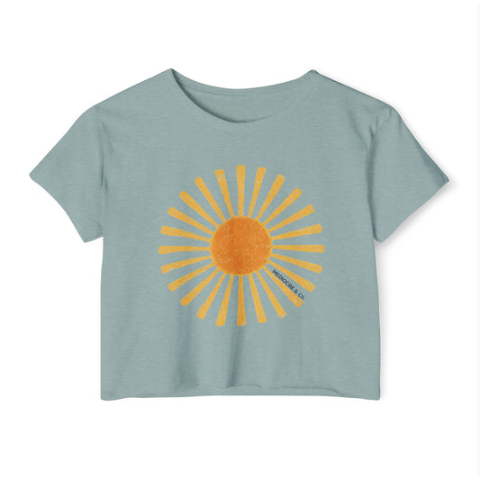 Sunbeam Festival Cropped Tee