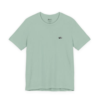 Sleeping Pup Embroidered Short Sleeve Tee