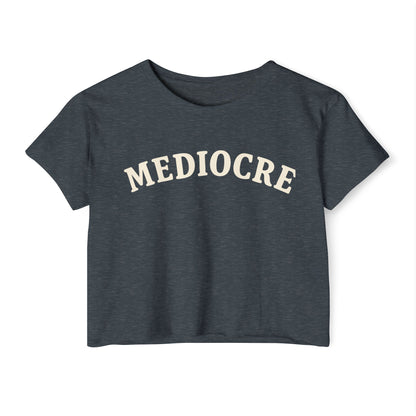 Mediocre Arch Festival Cropped Tee
