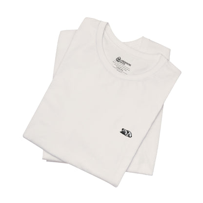 Sleeping Pup Embroidered Short Sleeve Tee