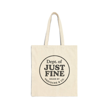 Dept. of Just Fine Eco Tote Bag