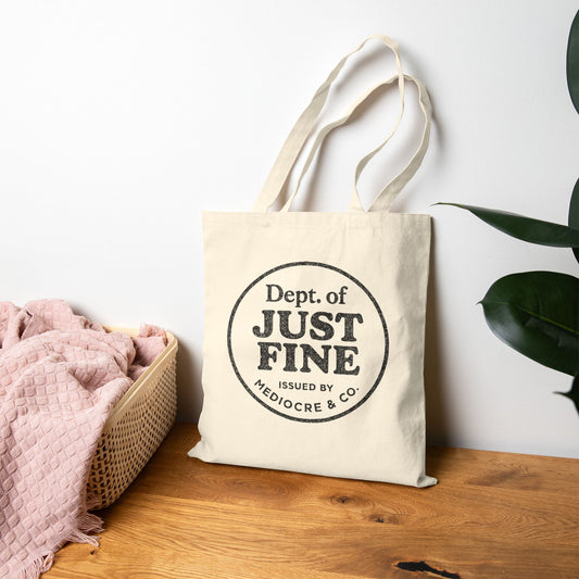 Dept. of Just Fine Eco Tote Bag