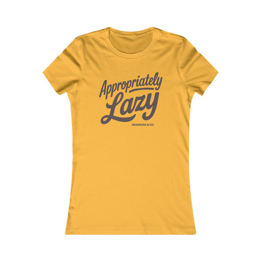 Appropriately Lazy Slim Fit Tee