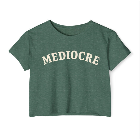 Mediocre Arch Festival Cropped Tee